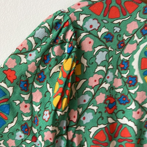 Rhode for Target NWT Floral MIDI Dress.  Size 4. - Picture 9 of 15